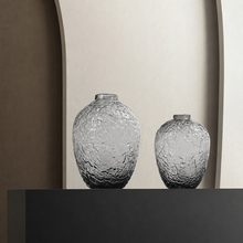 Load image into Gallery viewer, Wave Texture Smoke Vase