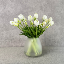 Load image into Gallery viewer, MORNING MIST WHITE TULIPS