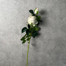 Load image into Gallery viewer, Bulgarian Rose Two Heads Artificial Silk Flowers Stem 8 colors selections001-008
