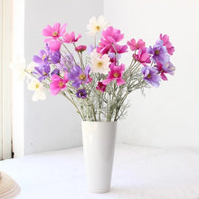 Load image into Gallery viewer, Cosmos Flower Artificial Silk 60cm 15 Colour Selections COSMO001-022
