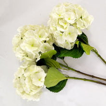 Load image into Gallery viewer, Hydrangea Real Touch 75cm Artificial Flower Stem 3 Color Selections
