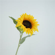 Load image into Gallery viewer, Sunflower Real Touch Petal Artificial Silk Flower Stem SUNFLOWER006-007
