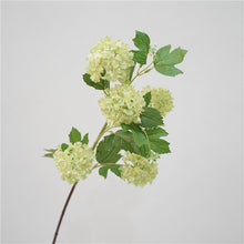Load image into Gallery viewer, Snowball 5 Heads Artificial Silk Flower 78cm SNOWBALL001-003
