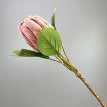Load image into Gallery viewer, Protea Artificial Silk Flower 55cm Red PROTEA019
