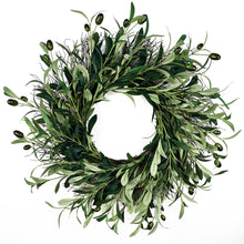Load image into Gallery viewer, 05 Olive Leaves Garland Artificial Greenery Green 45cm
