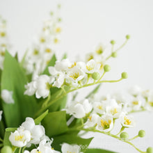 Load image into Gallery viewer, Lily of The Vally Artificial Flowers White LILYOFVALLEY003
