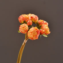 Load image into Gallery viewer, Peony 9 Heads Artificial Silk Flower Bunch PEONY004-006
