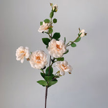 Load image into Gallery viewer, Iceberg Rose 7 Heads Iceberg Artificial Silk Flower
