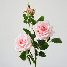 Load image into Gallery viewer, Rose Paris 3 Heads Artificial Silk Flower Stem PARISROSE031-035
