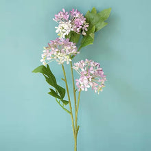 Load image into Gallery viewer, Snowball Viburnum Artificial Silk Flower Short Stem VIBURNUM004-008
