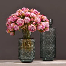 Load image into Gallery viewer, Peony 9 Heads Artificial Silk Flower Bunch PEONY004-006

