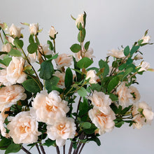 Load image into Gallery viewer, Iceberg Rose 7 Heads Iceberg Artificial Silk Flower
