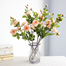 Load image into Gallery viewer, Iceberg Rose 7 Heads Iceberg Artificial Silk Flower
