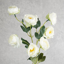 Load image into Gallery viewer, Rose Spray White 76cm
