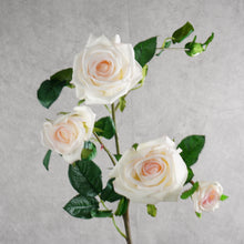 Load image into Gallery viewer, Rose 5 Heads Light Pink 92cm
