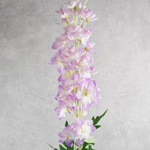 Load image into Gallery viewer, Delphinium Light Purple 120cm
