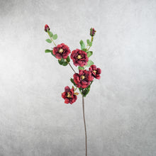 Load image into Gallery viewer, Iceberg Rose 7 Heads Burgundy 74cm
