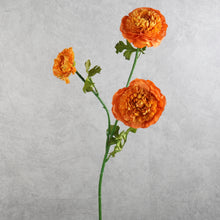 Load image into Gallery viewer, Ranunculus Orange 67cm
