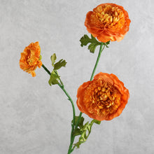 Load image into Gallery viewer, Ranunculus Orange 67cm
