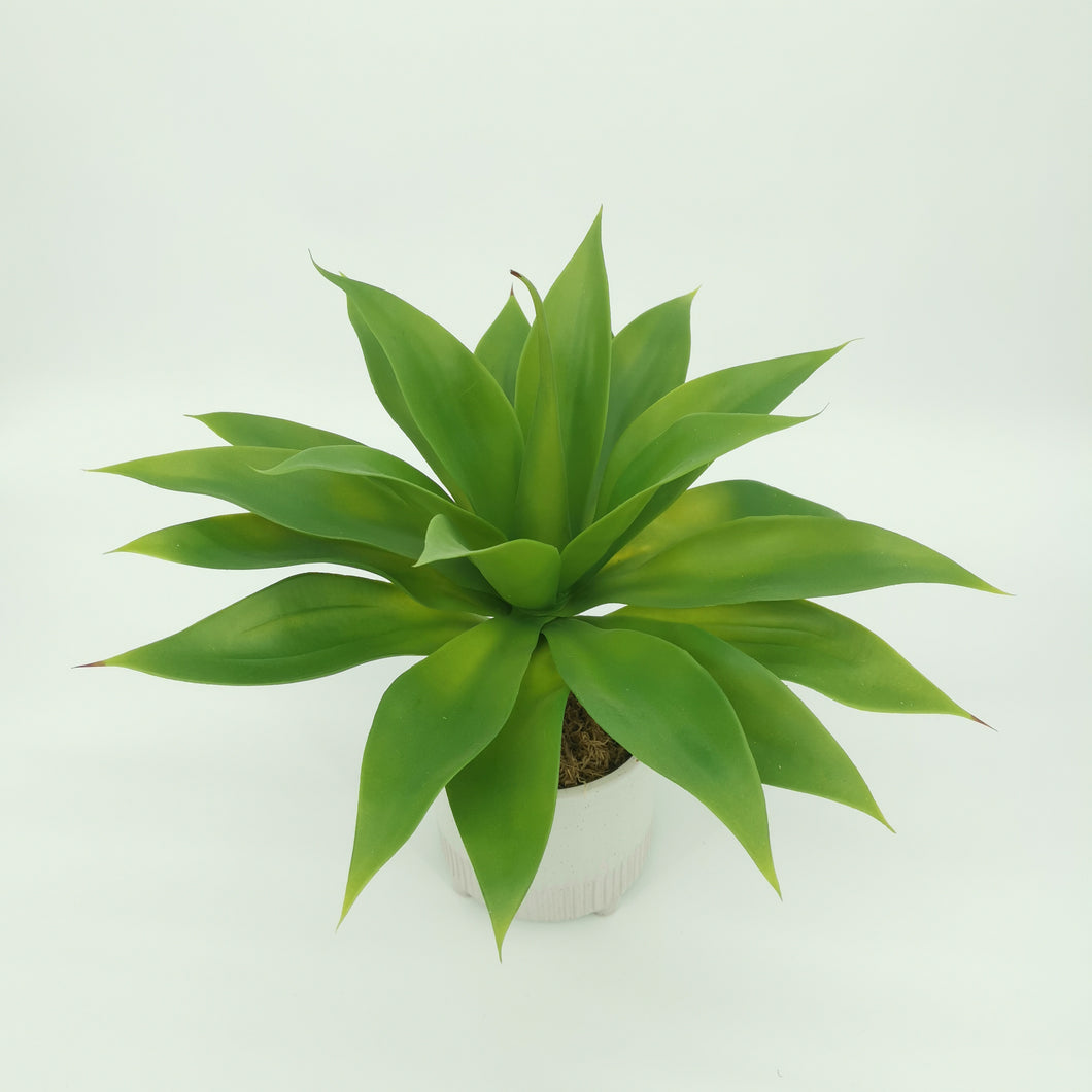 Potted Artificial Agave Plant