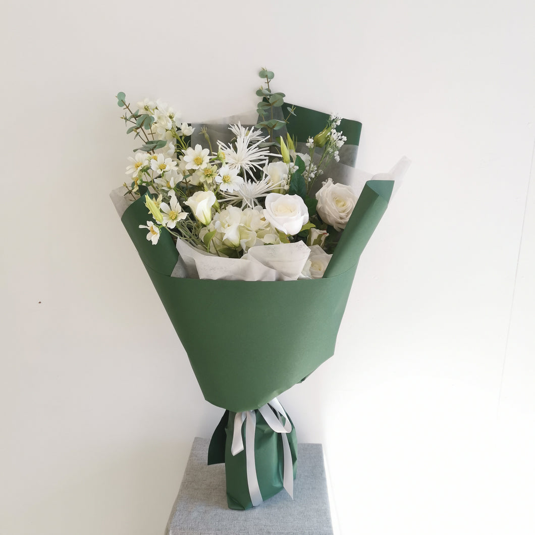 White Serenade Bouquet