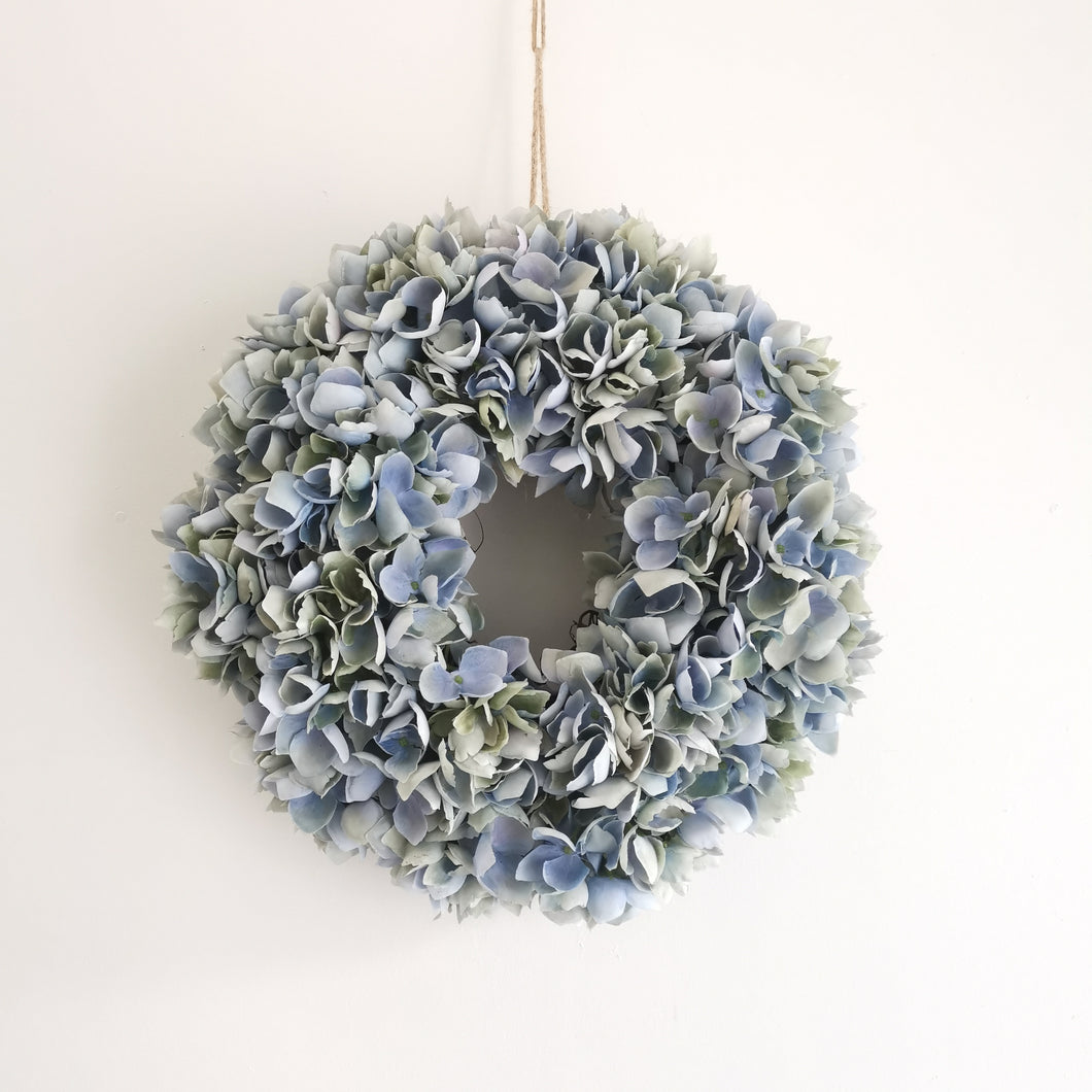 Blush Blue Wreath
