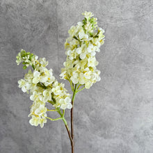 Load image into Gallery viewer, Lilac Artificial Silk Flower 64cm White LILAC017
