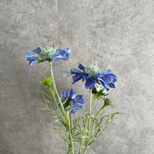 Load image into Gallery viewer, Scabiosa Artificial Silk Flower 4 Color Selections SCABIOSA1-A4
