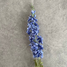 Load image into Gallery viewer, Delphinium Artificial Silk Flower 87cm Stem Purple DELPHINIUM0005
