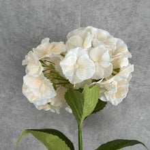 Load image into Gallery viewer, Hydrangea Real Touch 75cm Artificial Flower Stem 3 Color Selections
