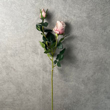 Load image into Gallery viewer, Bulgarian Rose Two Heads Artificial Silk Flowers Stem 8 colors selections001-008
