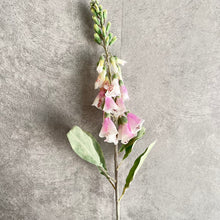 Load image into Gallery viewer, Digitalis Artificial Flower Stem Yellow DIGITALIS001-6
