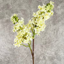 Load image into Gallery viewer, Lilac Artificial Silk Flower 64cm White LILAC017
