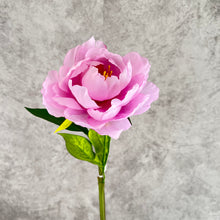 Load image into Gallery viewer, Peony Single Heads Artificial Flower Pink PEONY0010
