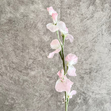 Load image into Gallery viewer, Sweet Pea Artificial Silk Flower 62cm Light Pink SWEETPEA005
