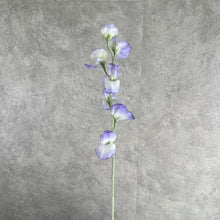 Load image into Gallery viewer, Sweet pea Artificial Silk Flower 62cm Purple SWEETPEA006
