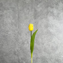 Load image into Gallery viewer, Tulip Artificial Real Touch Silk Flowers 36cm Stem 7 Color Selections TULIP018 sort yellow
