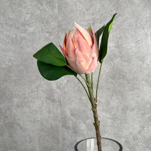Load image into Gallery viewer, Protea Artificial Silk Flowers 55cm Stem PROTEA010 orange
