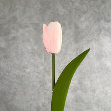 Load image into Gallery viewer, Tulip Artificial Real Touch Silk Flowers 36cm Stem 7 Color Selections TULIP020 short light pink
