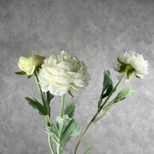 Load image into Gallery viewer, Ranunculus Artificial Silk Flower light pink RANUNCULUS0005 WHITE
