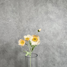 Load image into Gallery viewer, Poppy Artificial Silk Flowers Stem POPPY012 champagne
