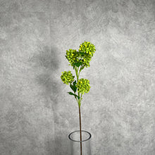Load image into Gallery viewer, Snowball 5 Heads Artificial Silk Flower 78cm SNOWBALL003 green

