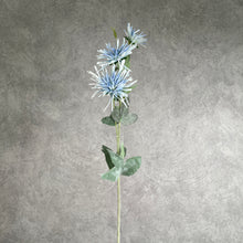 Load image into Gallery viewer, Chrysanthemum Artificial Silk Flower 80cm Stem 6 Color Selections CHRYS004 blue
