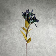 Load image into Gallery viewer, Alstroemeria Artificial Silk Flower Blue ALSTR002
