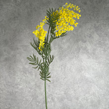 Load image into Gallery viewer, Acacia Artificial Silk Flower Stem Yellow ACACIA001
