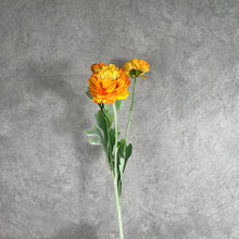 Load image into Gallery viewer, Ranunculus Artificial Silk Flower light pink RANUNCULUS0009 orange

