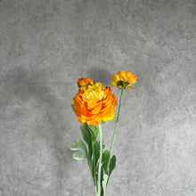 Load image into Gallery viewer, Ranunculus Artificial Silk Flower light pink RANUNCULUS0009 orange
