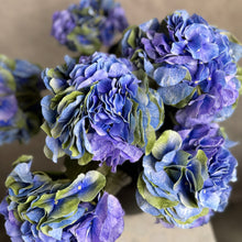 Load image into Gallery viewer, Vari Blue Hydrangea Real Touch 63cm
