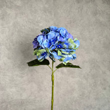 Load image into Gallery viewer, Vari Blue Hydrangea Real Touch 63cm
