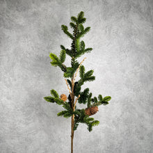 Load image into Gallery viewer, Pine Branch with Cones 90cm
